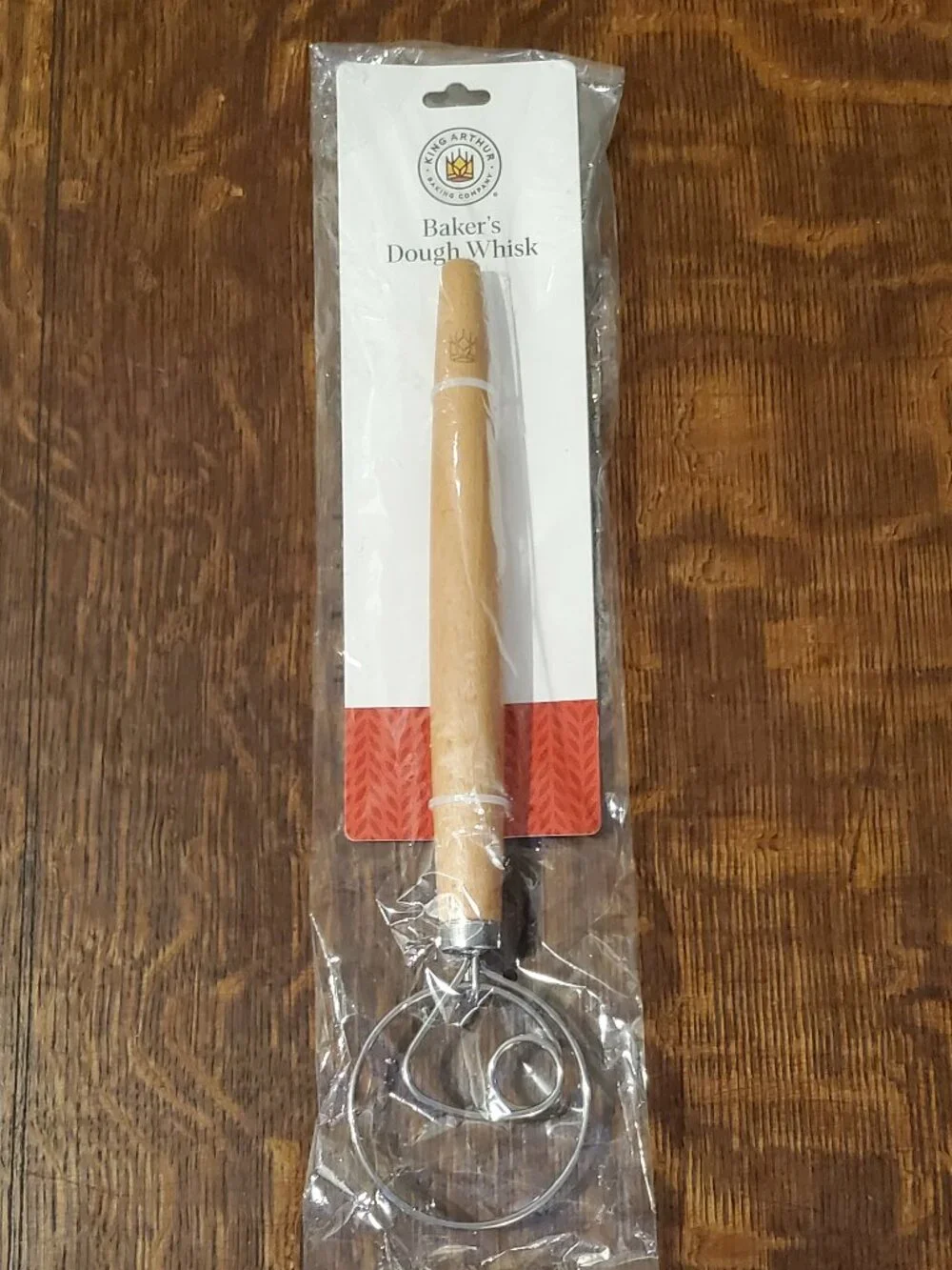 NIP King Arthur Baking Co Baker's Dough Whisk